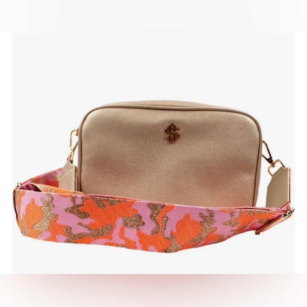 EUC Simply Southern PU Gold Crossbody